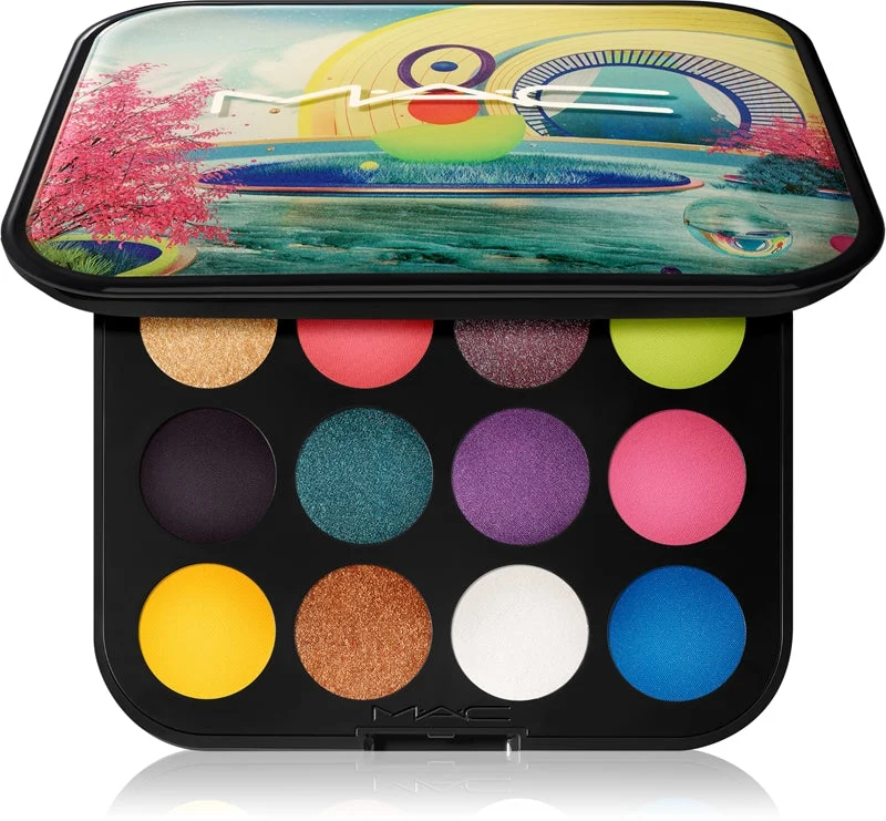 MAC Cosmetics Connect In Colour Palette 12 shades palette di ombretti colore Hi-Fi Colour 12,2 g