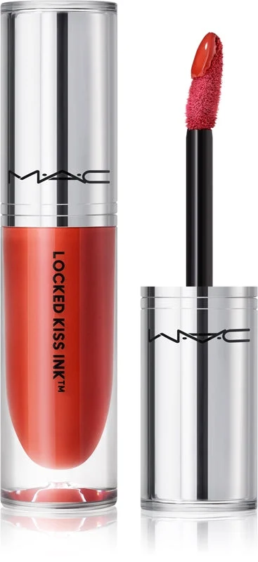 MAC Cosmetics Locked Kiss Ink 24HR rossetto liquido matte lunga tenuta colore Brazen 4 ml