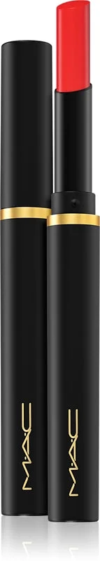 MAC Cosmetics Powder Kiss Velvet Blur Slim Stick rossetto idratante opaco colore Ruby New 2 g