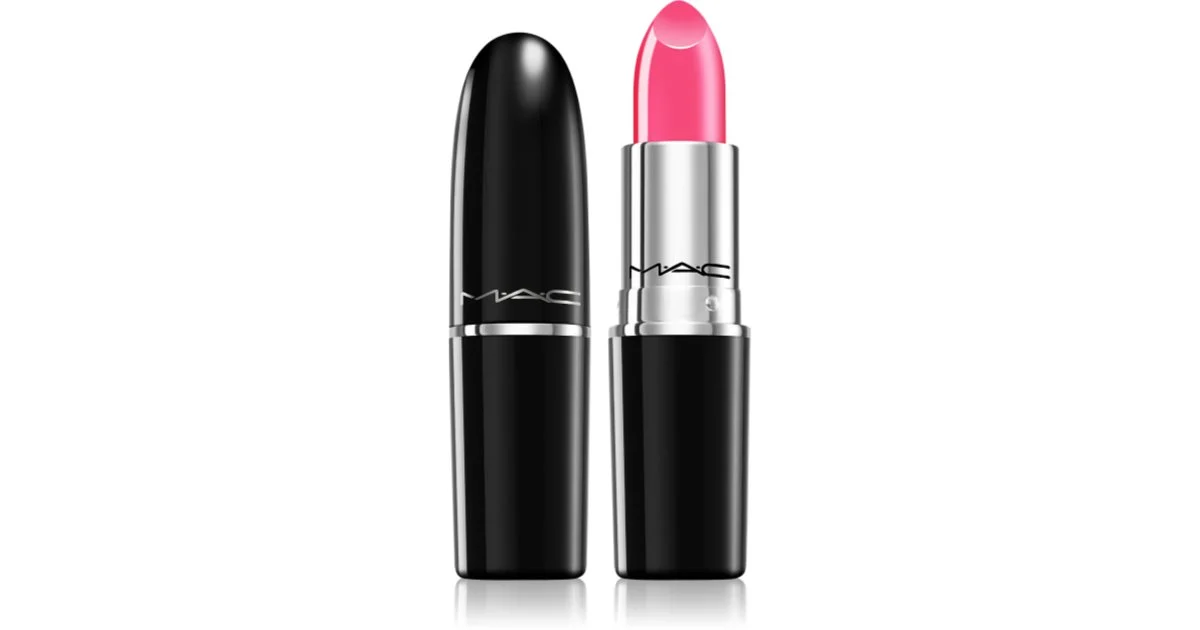 MAC Cosmetics Rethink Rosa Lustreglass Rossetto lucido colore No Photos 3 g