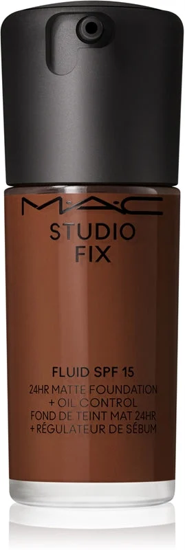 MAC Cosmetics Studio Fix Fluido SPF 15 24HR Matte fondotinta opacizzante SPF 15 colore NW55 30 ml