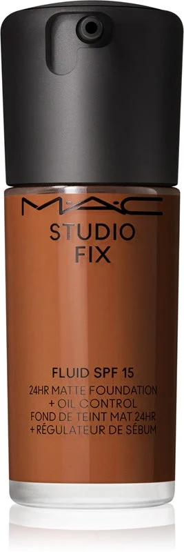 MAC Cosmetics Studio Fix Fluido SPF 15 24HR Matte fondotinta opacizzante SPF 15 colore NW46 30 ml