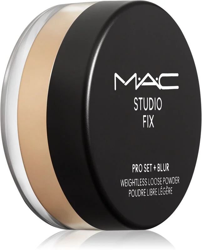 Mac Set Studio Fix Pro + Polvere leggera Cipria 6,5 g Medio