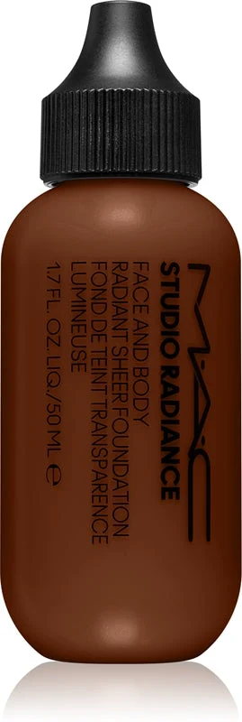 Mac Studio Radiance Fondotinta Viso E Corpo Radiant Sheer 50 Ml N8