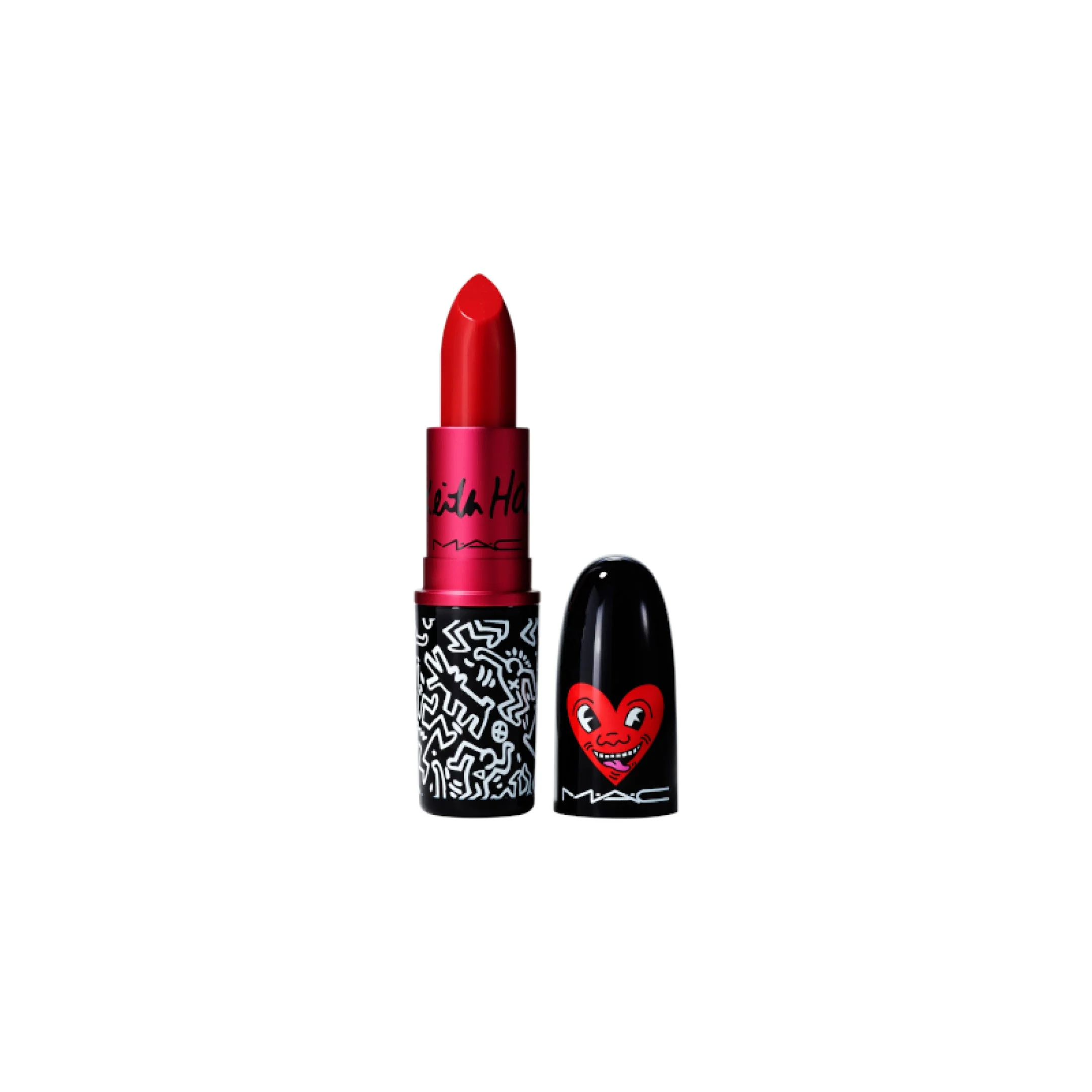 MAC Viva Glam X Keith Haring rossetto crema lunga durata rosso Haring 3 g