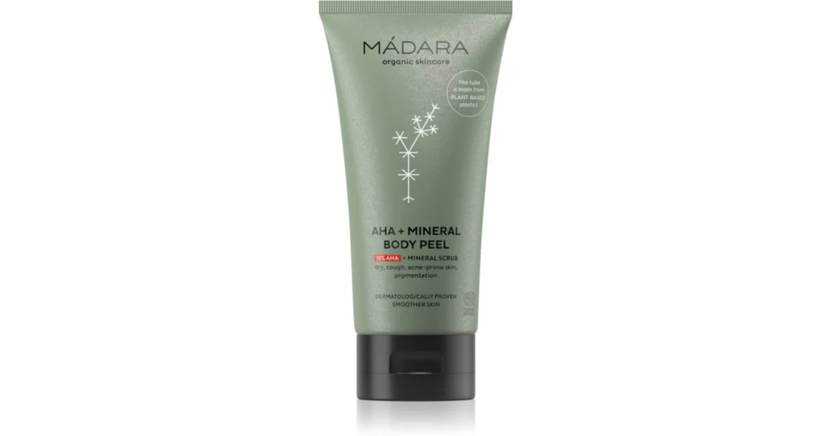 MÁDARA AHA+Mineral scrub lisciante corpo 175 ml