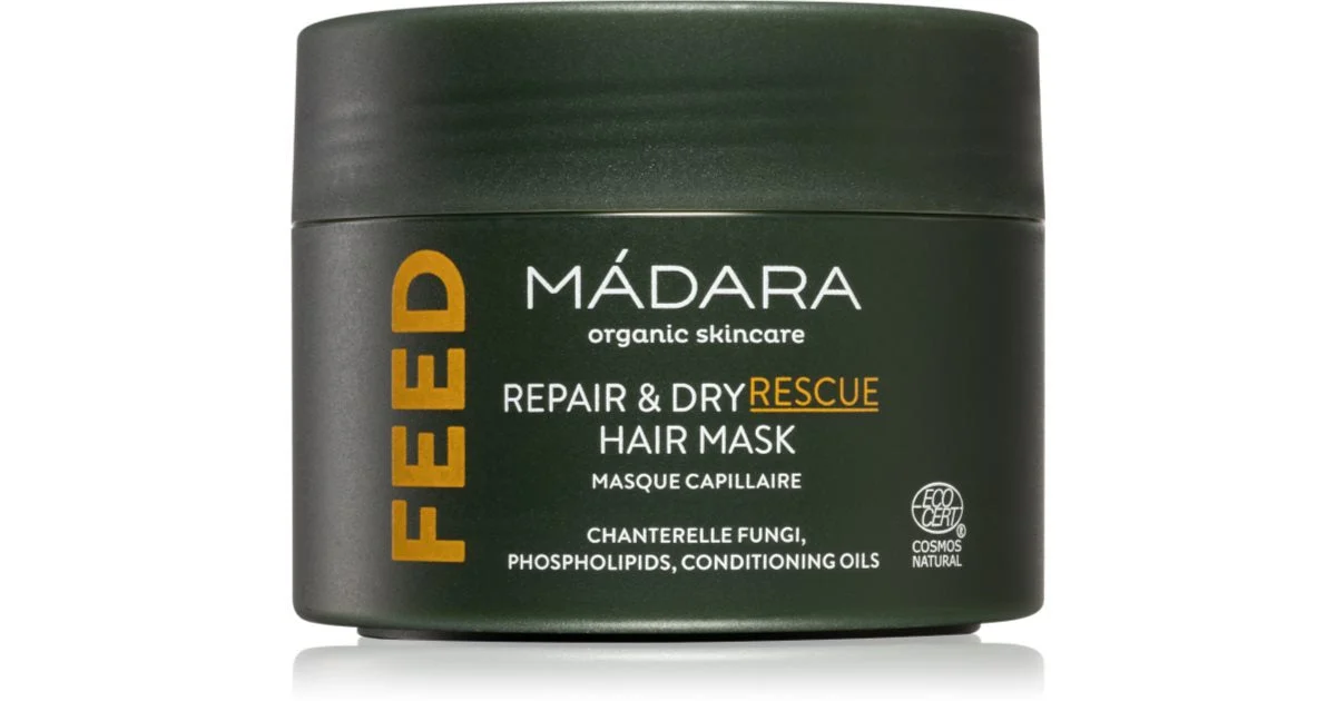 Maschera per capelli secchi e danneggiati Feed ( Repair & Dry Rescue Hair Mask) 180 ml