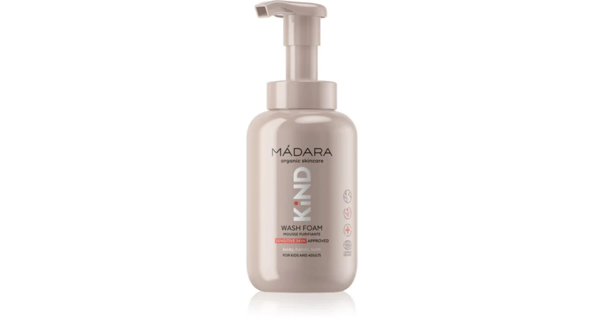 Madara Kind mousse detergente Pelle Sensibile 300ml