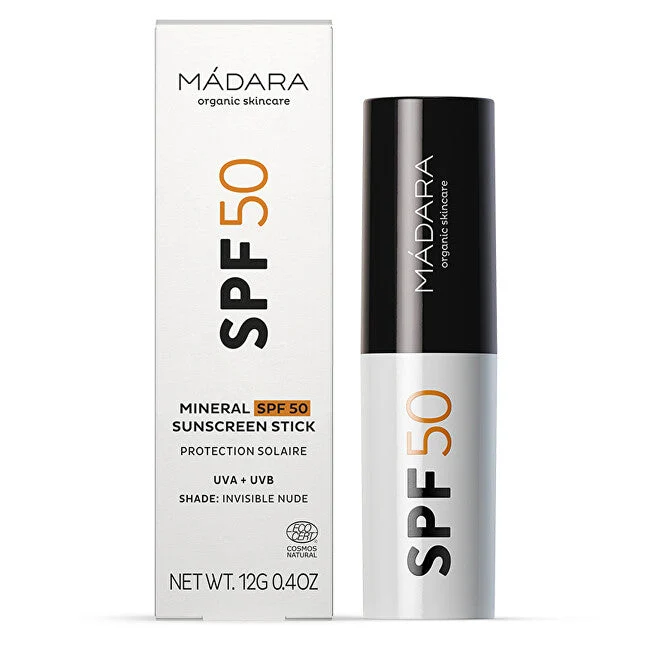 Mádara Stick solare minerale SPF 50 12 g