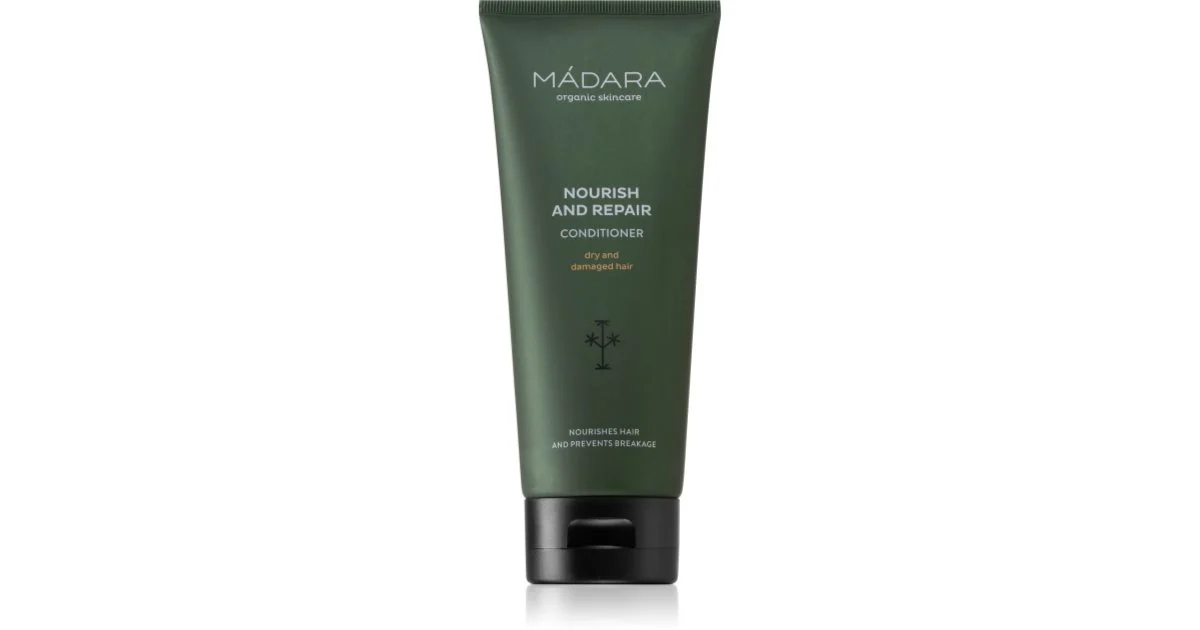 MÁDARA Nourish and Repair balsamo rigenerante per capelli deboli e danneggiati 200 ml