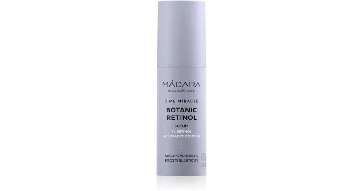 MÁDARA Time Miracle Botanic siero antirughe al retinolo 30 ml