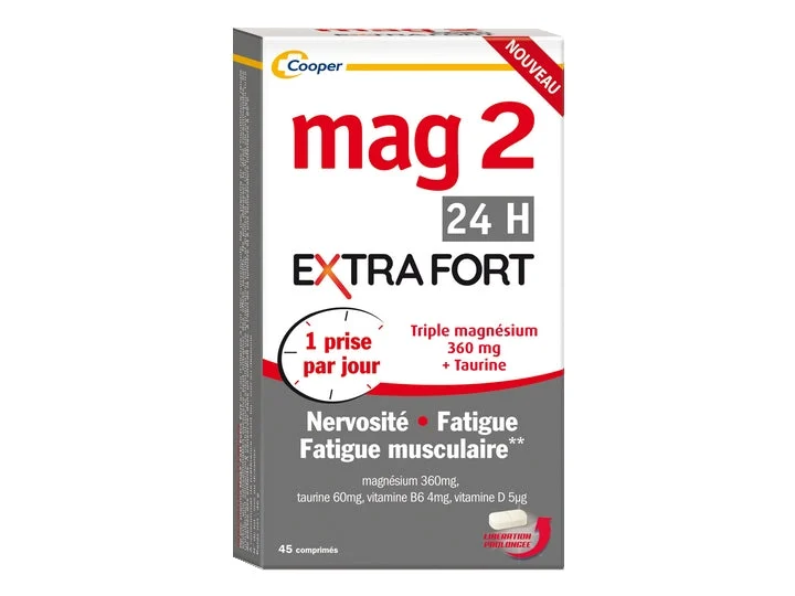 Cooper Mag 2 24H Extra Fort 45 compresse