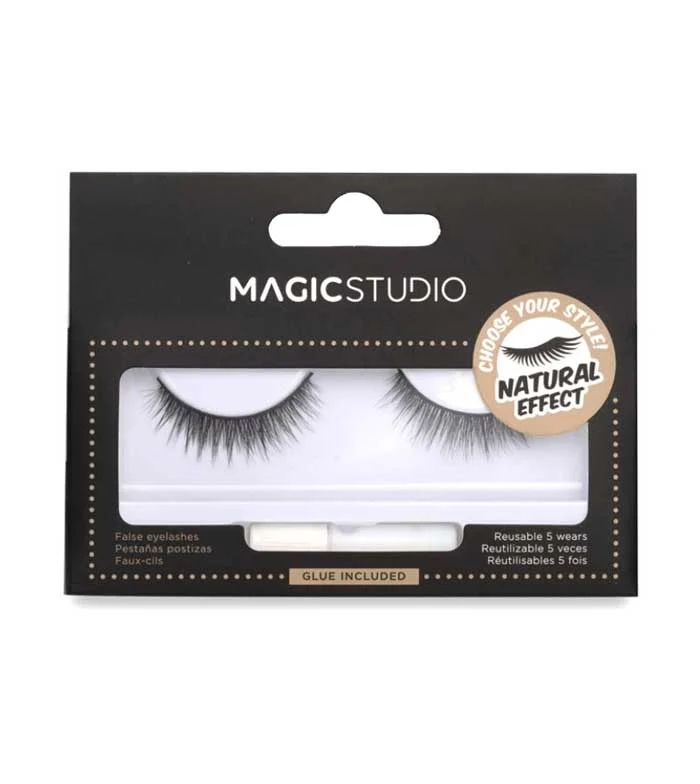 Magic Studio Powerful Cosmetics Vegan Natural Set di ciglia finte 1 U
