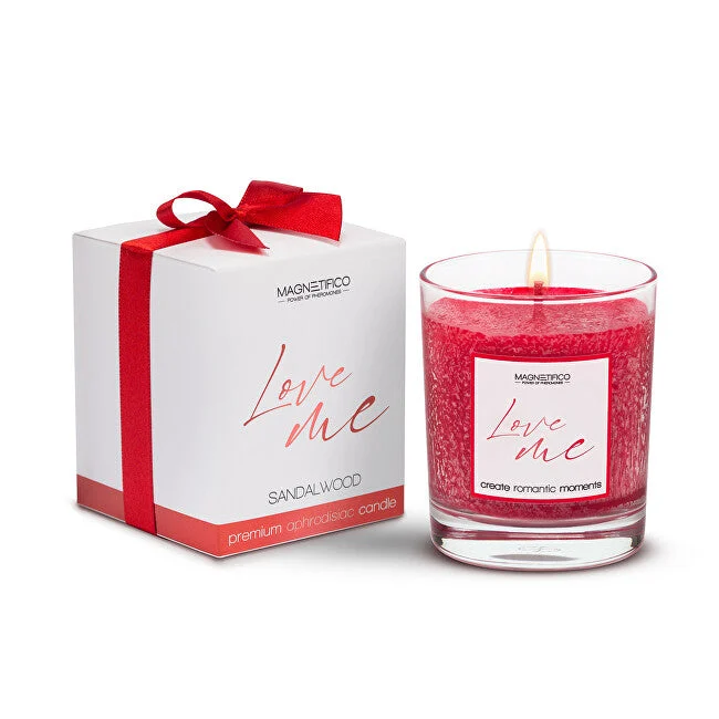 Magnetifico power of pheromones Candela profumata Love me Sandalo 125 g