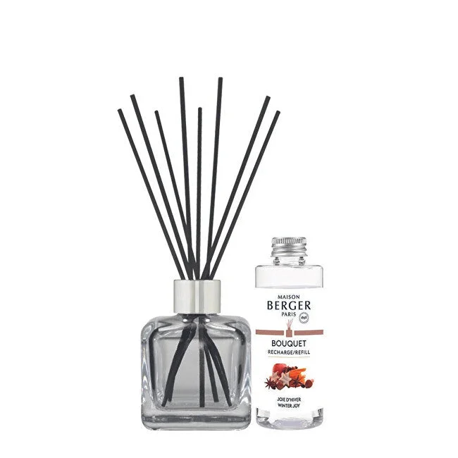 Maison berger paris Set regalo diffusore di aromi Cube + ricarica Delizie invernali 100 ml