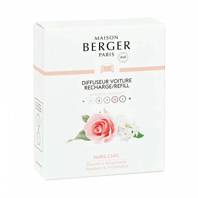 Maison berger paris Ricarica di ricambio per diffusore auto Chic Paris 2 pezzi