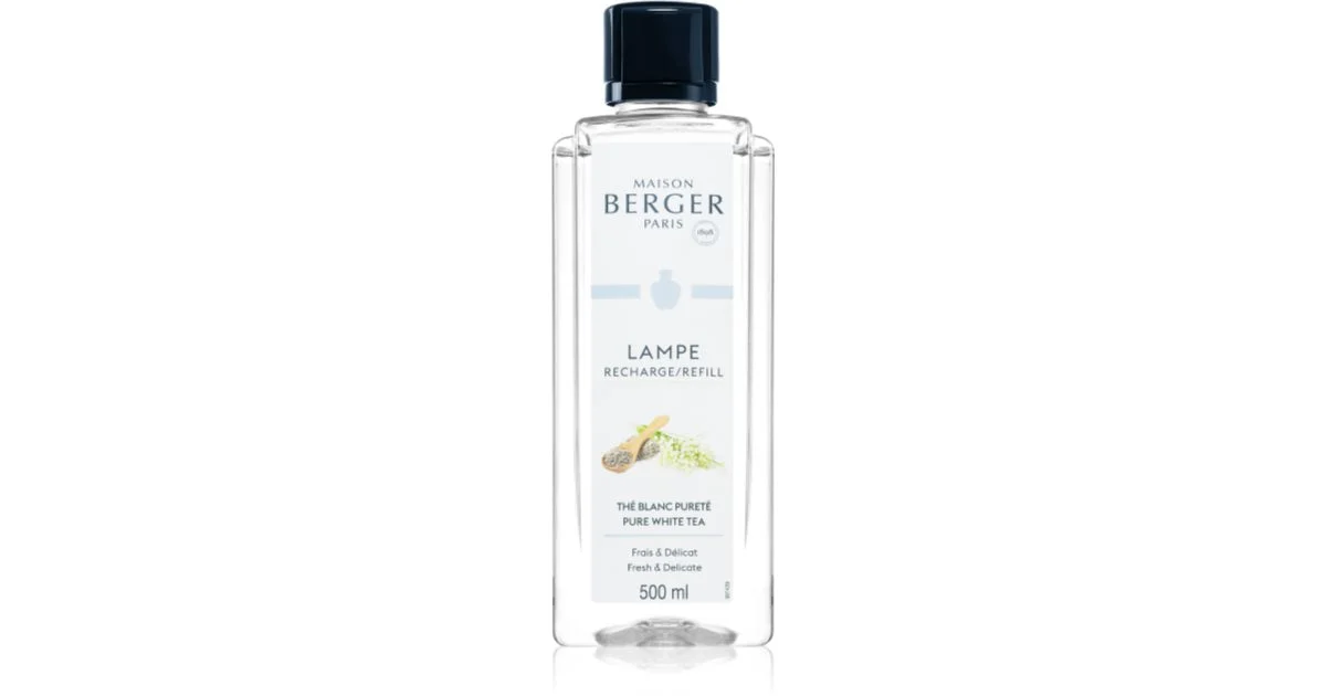 Maison berger paris Pure White Tea Lampe Ricarica 500ml