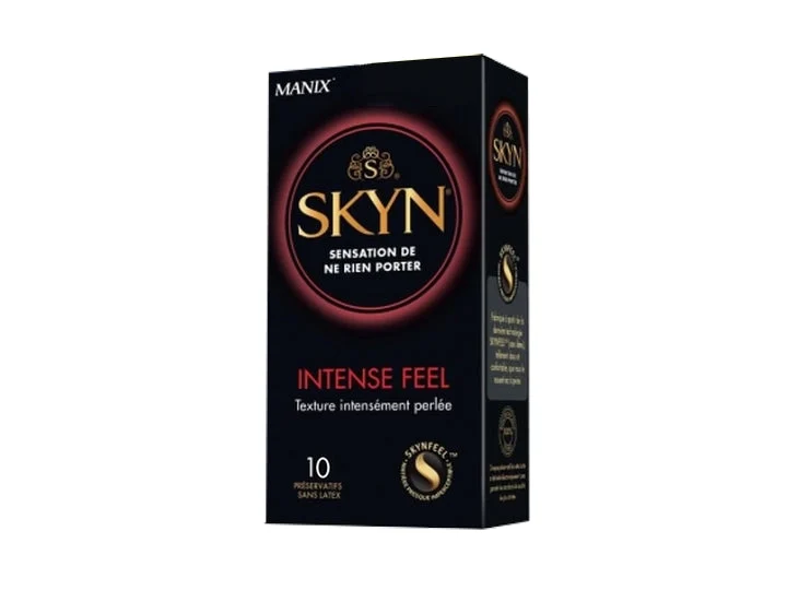Manix Skyn Intense Feel Texture Intensamente Perline 10 Preservativi Senza Lattice