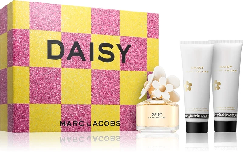 Marc Jacobs Daisy confezione regalo da donna Edt 50 ml + latte corpo profumato 75 ml + gel doccia profumato 75 ml