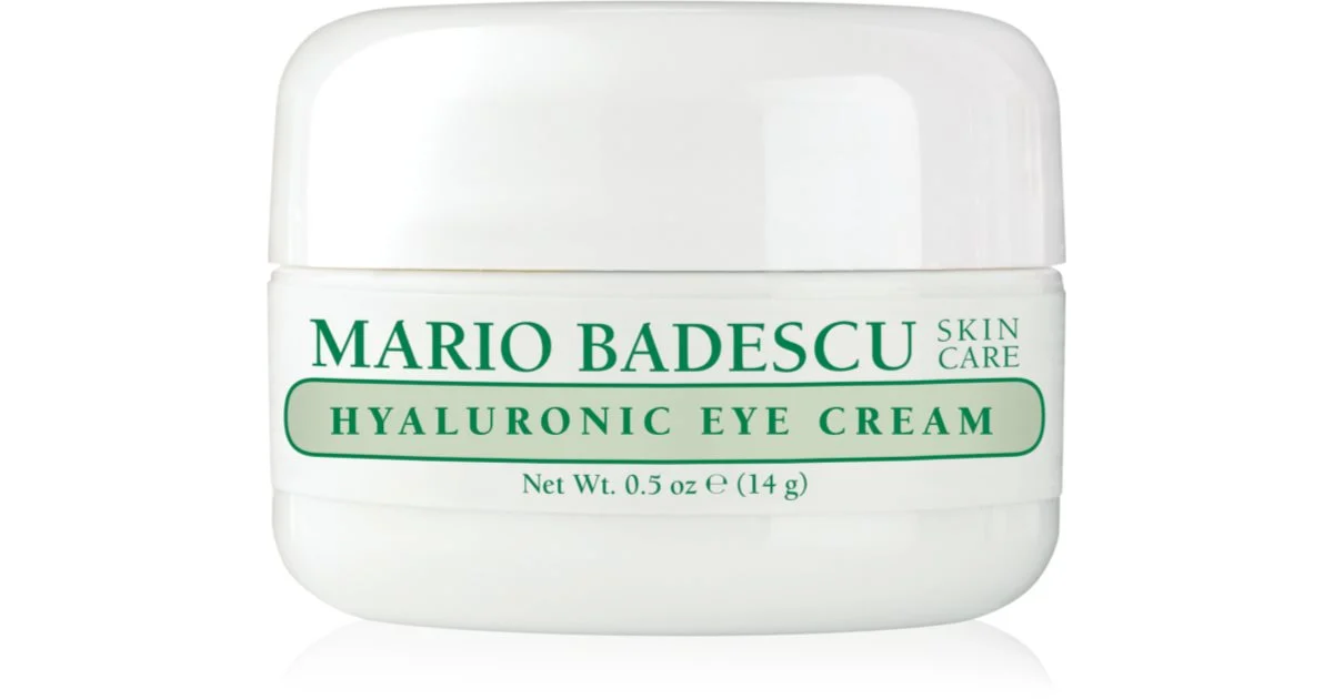 Mario Badescu crema idratante e lisciante occhi con acido ialuronico 14 g