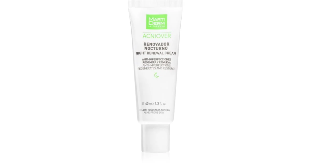 Martiderm acniover rinnovatore notturno 40ml