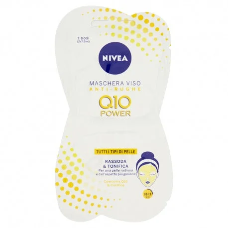 Nivea Maschera Antirughe Rassodante Mask Q10 15 Ml