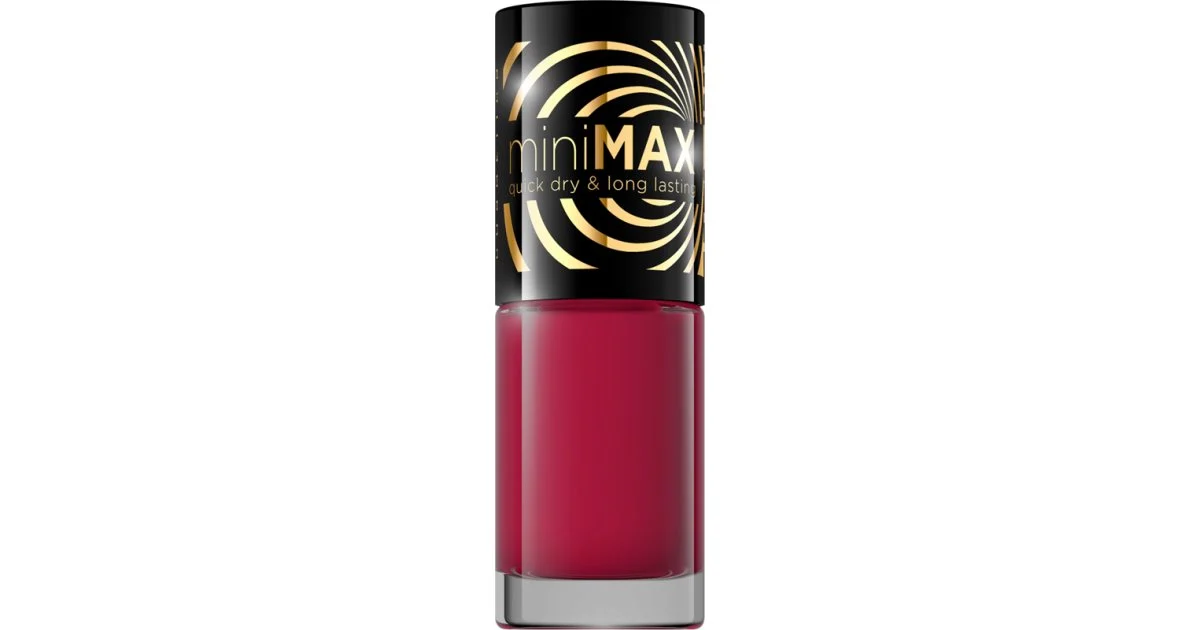 Eveline Cosmetics Mini Max Smalto Per Unghie E Asciugatura Rapida Colore 253 5 Ml