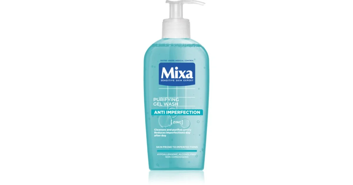 Mixa Gel Detergente Purificante Senza Sapone - 200ml