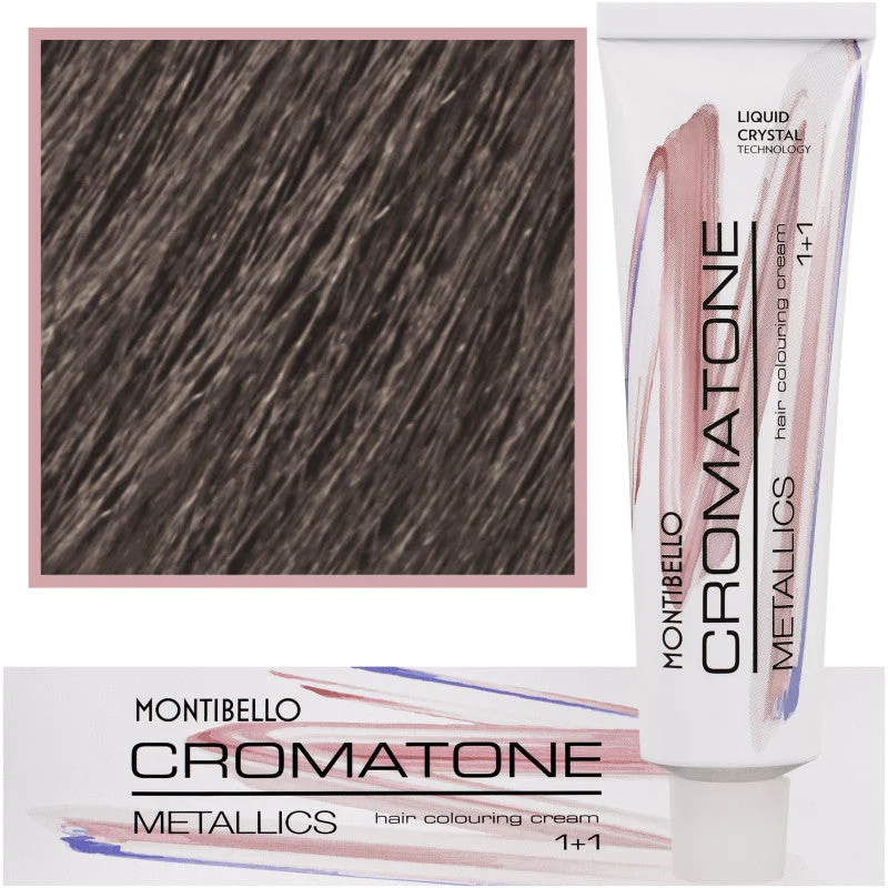 Montibello Cromatone Metallics, tinta per capelli multifunzionale 60 ml 6,21 M | Biondo cenere perla scuro