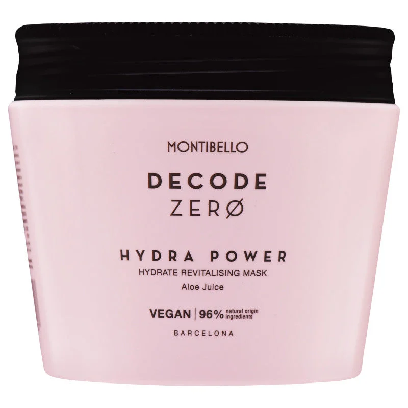 Montibello Decode Zero Hydra Power maschera per capelli intensamente idratante, 500 ml