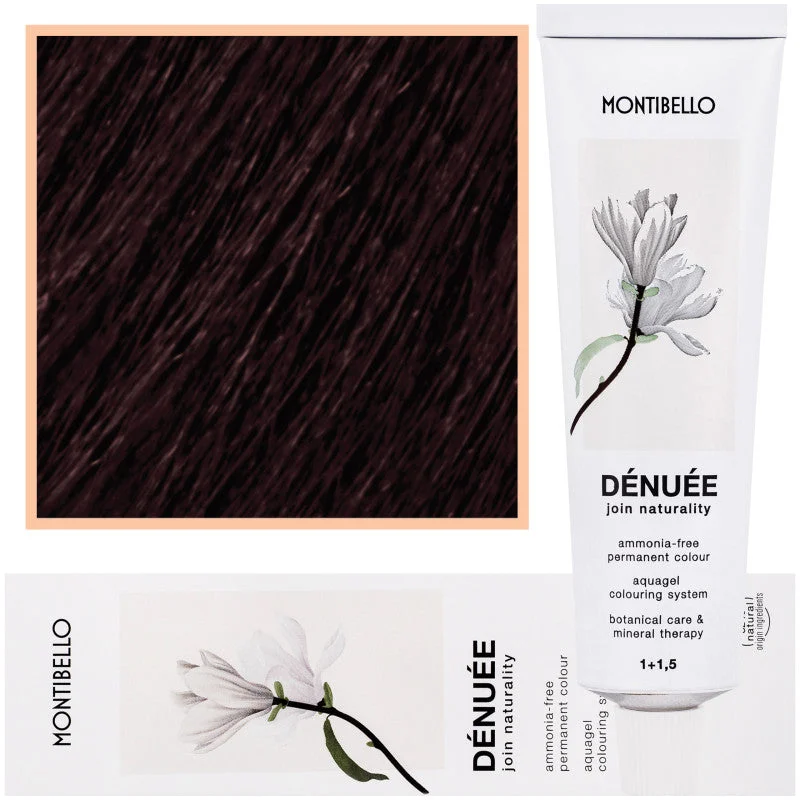 Tintura per capelli Montibello Denuee 60 ml 3,60 | Castano Scuro Naturale