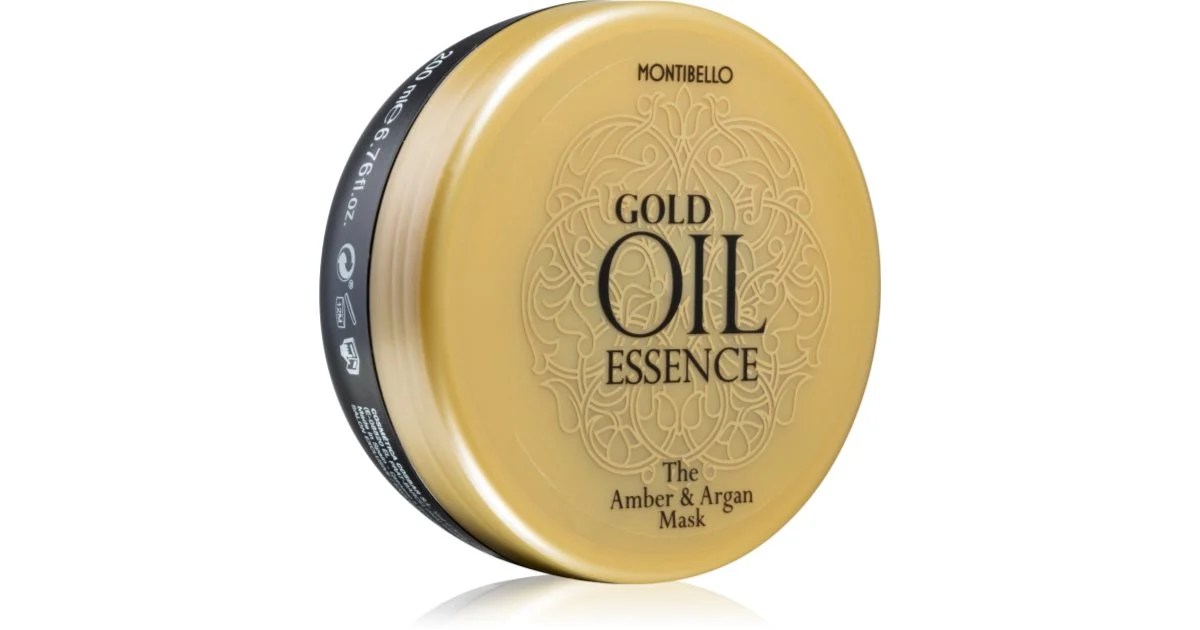 Maschera Montibello Gold Olio Essenza 200ml