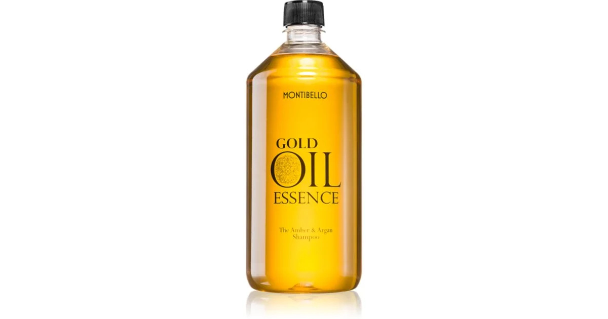 Montibello Gold Oil Amber & Argan Shampoo e balsamo 2 in 1 1000 ml