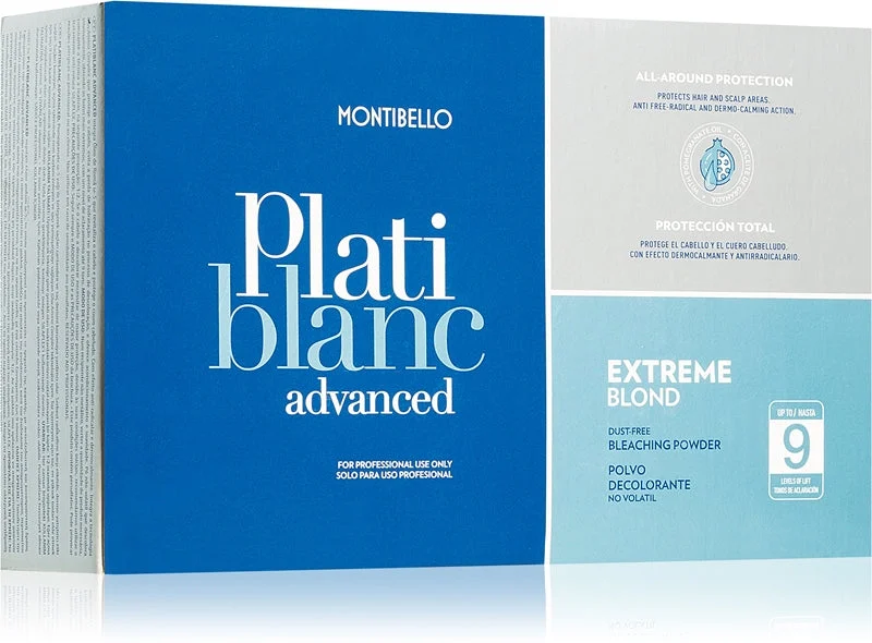 Montibello Plati blanc polvere decolorante con lavanda Extreme blond 2x500 g