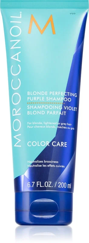 Moroccanoil Color Care Shampoo Perfecting Purple Biondo - 200 ml