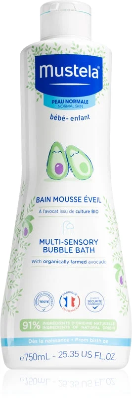 Mustela Bébé Bagnoschiuma Multisensoriale 750 ml