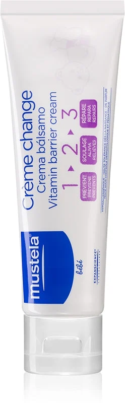 Mustela Bébé 1 2 3 Crema Vitamina Barriera 50ml