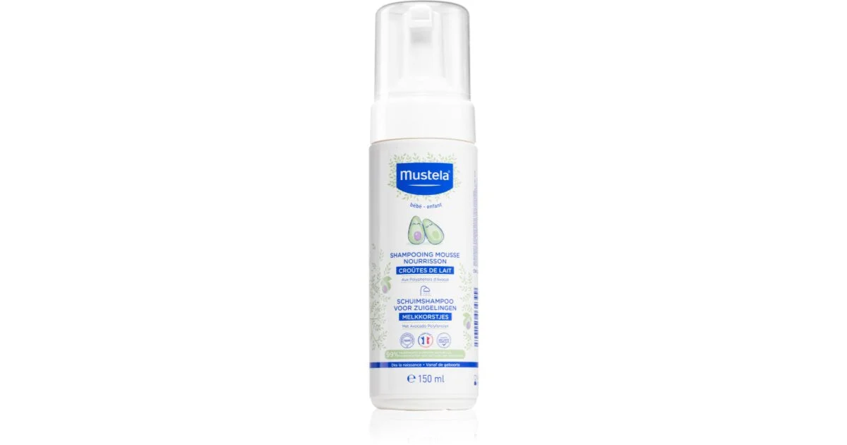 Mustela Shampoo mousse Neonato Crosta lattea 150ml