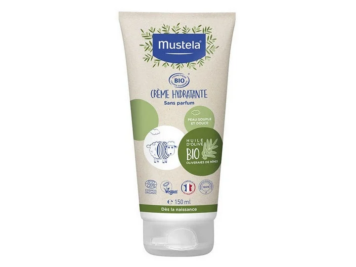 Mustela BIO Crema Idratante Senza Profumo Pelle Morbida & Morbida 150ml