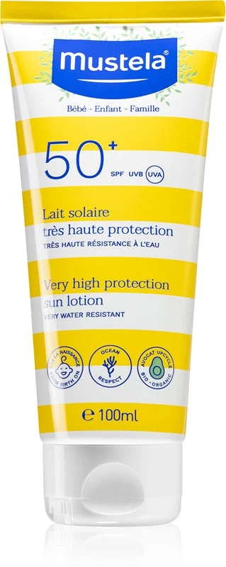 Mustela Latte Solare Altissima Protezione Bambino-Famiglia SPF50+ 100 ml
