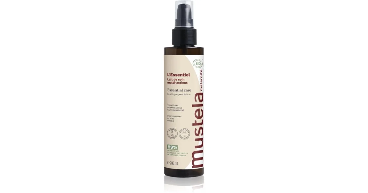 Mustela Maternità L'Essentiel Latte Trattamento Multi Azione Bio 200ml