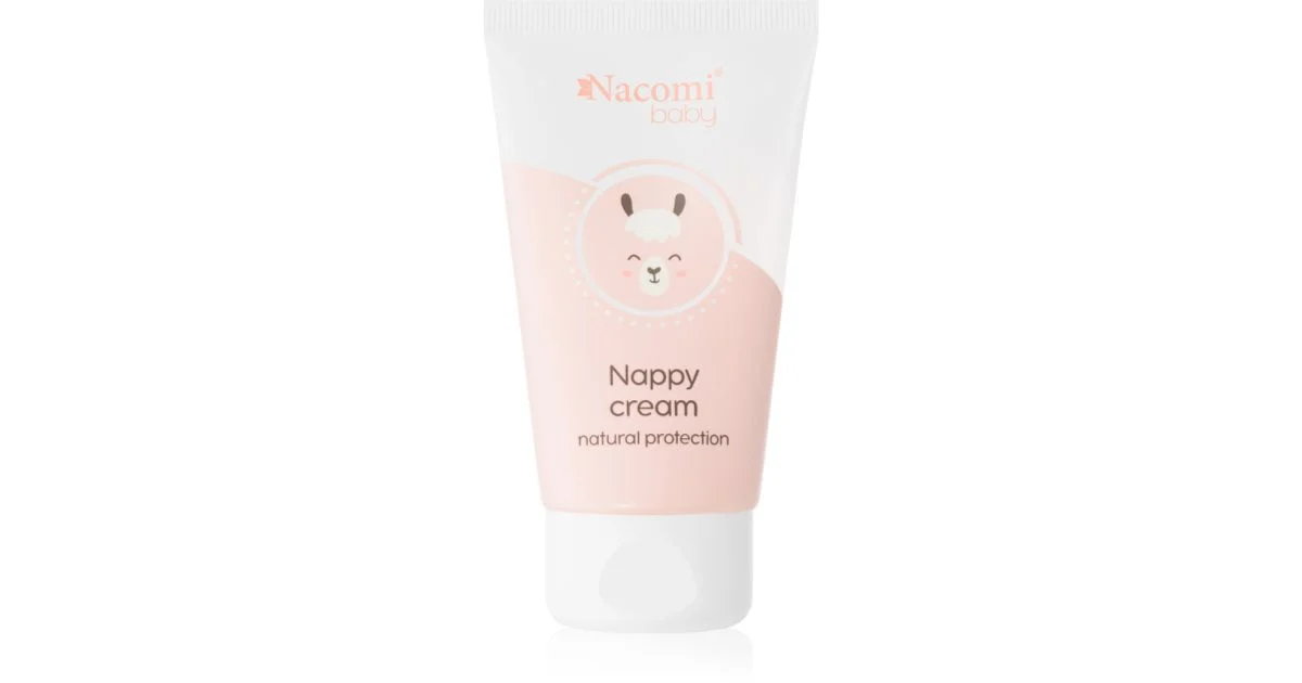 Nacomi Baby crema lenitiva per bambini dermatite da pannolino 50 ml