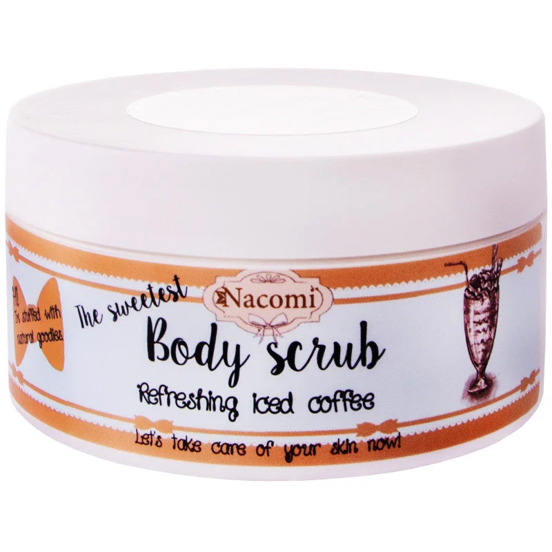 Nacomi Peeling, caffè freddo rinfrescante, scrub corpo, 100 g