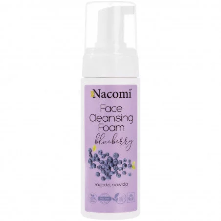 Nacomi Face Cleansing Foam Blueberry - schiuma profumata al mirtillo 150 ml