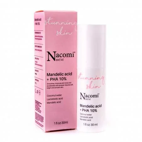 Nacomi NL, acido mandelico + PHA 10%, 30 ml