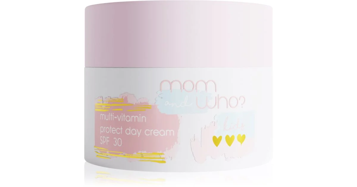 Nacomi Mom & Who crema multivitaminica SPF 30 per bambini 50 ml