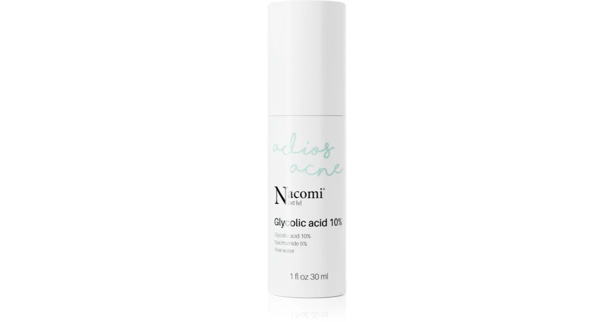 Nacomi NL, acido glicolico 10%, 30 ml