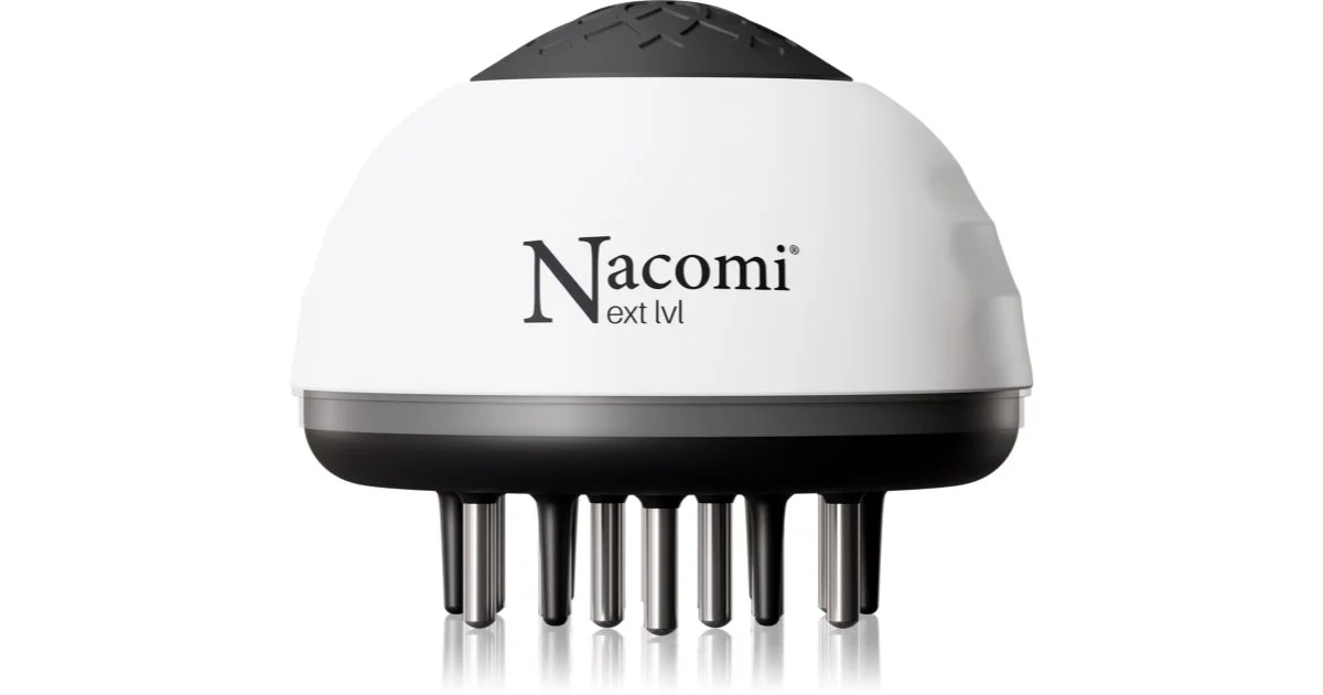 Nacomi Next Level spazzola per massaggi per capelli e cuoio capelluto