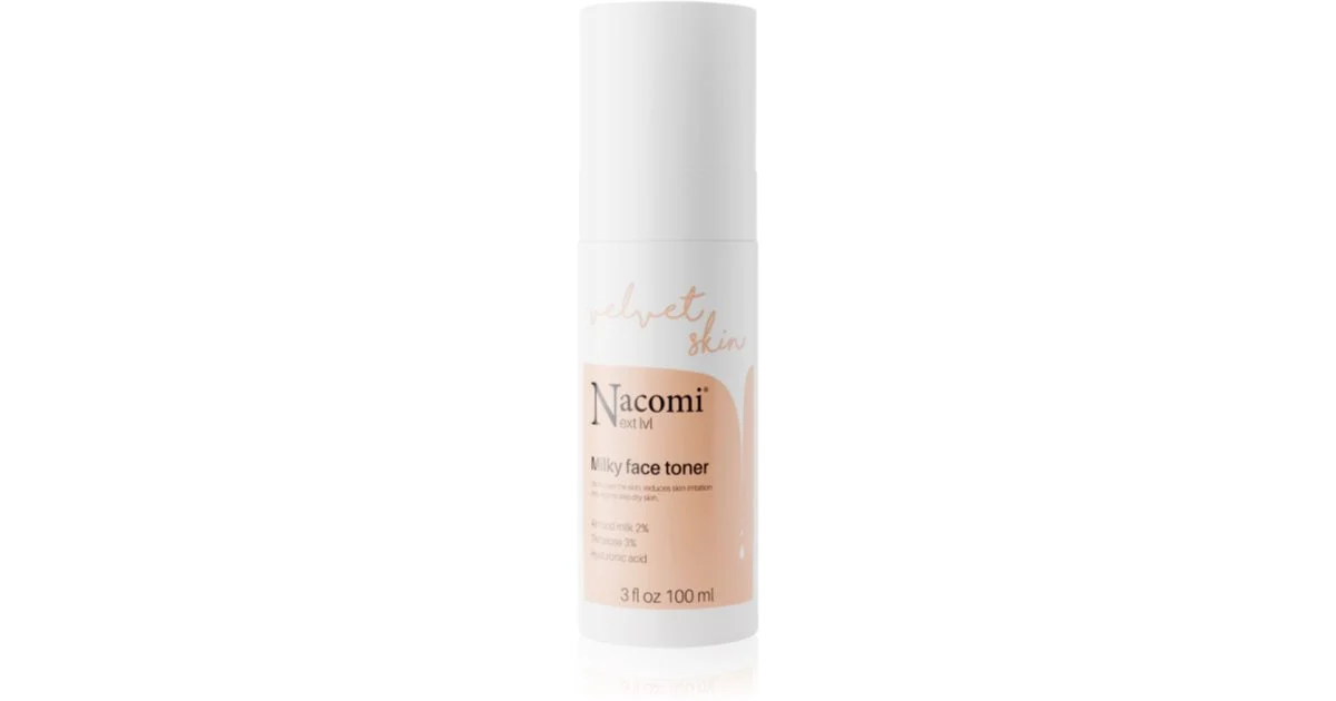 Nacomi Next Level Milky Face Toner – tonico viso idratante, rigenera 100ml