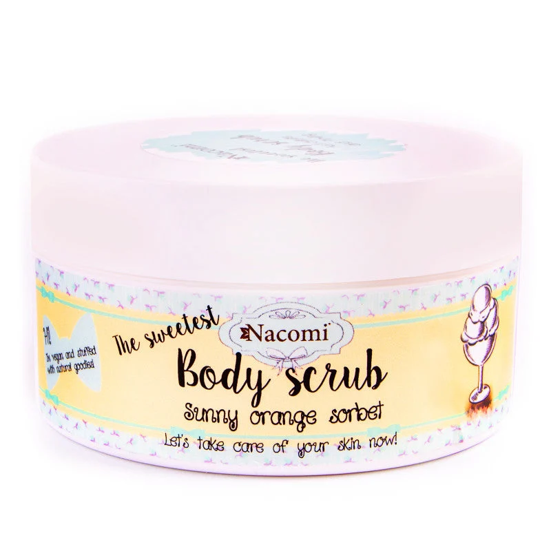 Scrub corpo Nacomi Peeling, sorbetto all'arancia, 125 g